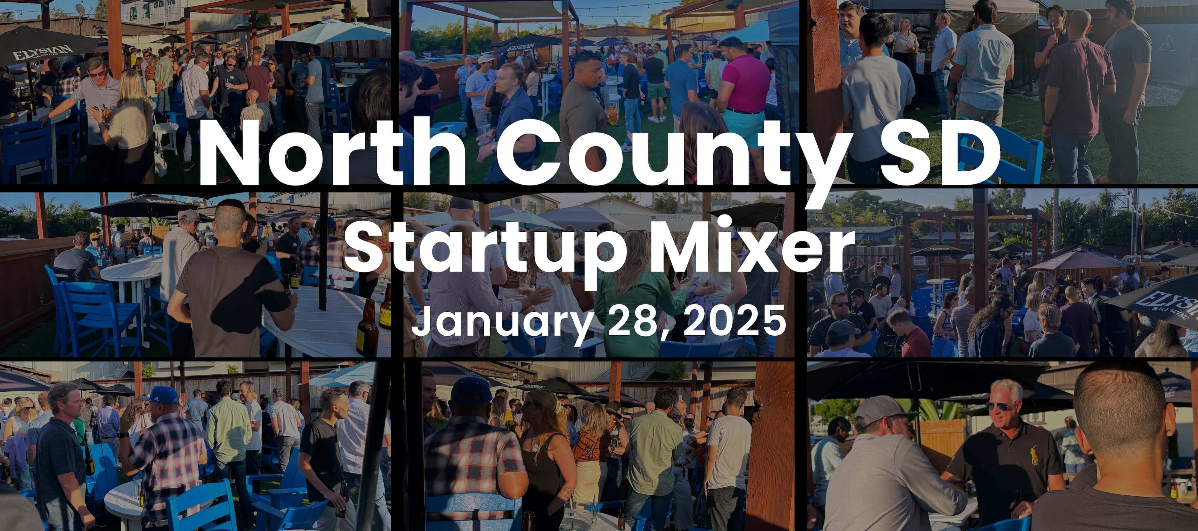 January's North County SD Startup Mixer