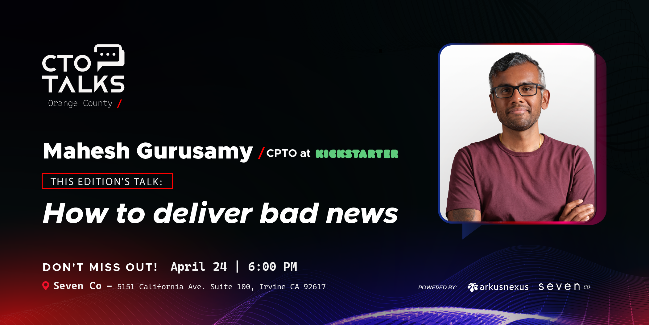 OC CTO Talks | How to Deliver Bad News