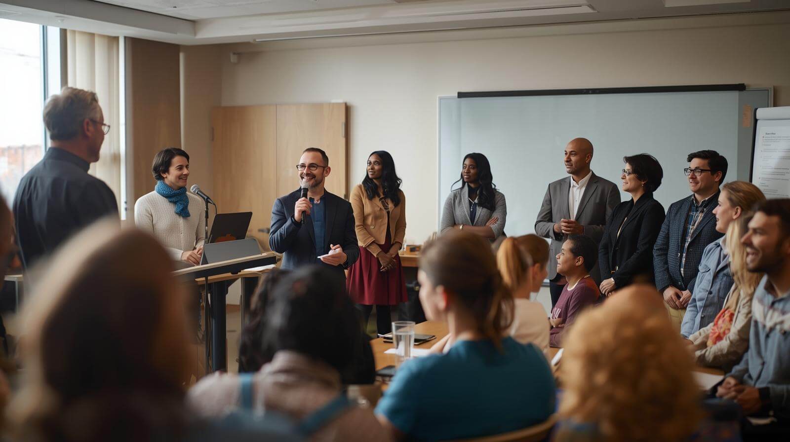 Have a blast facing your fear of public speaking!