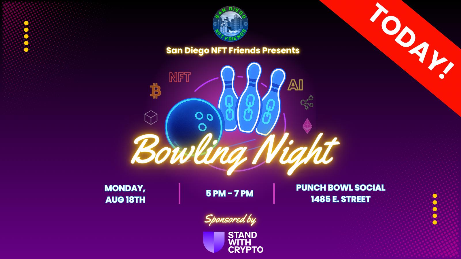 Bowling Night • Web3 & AI Meetup