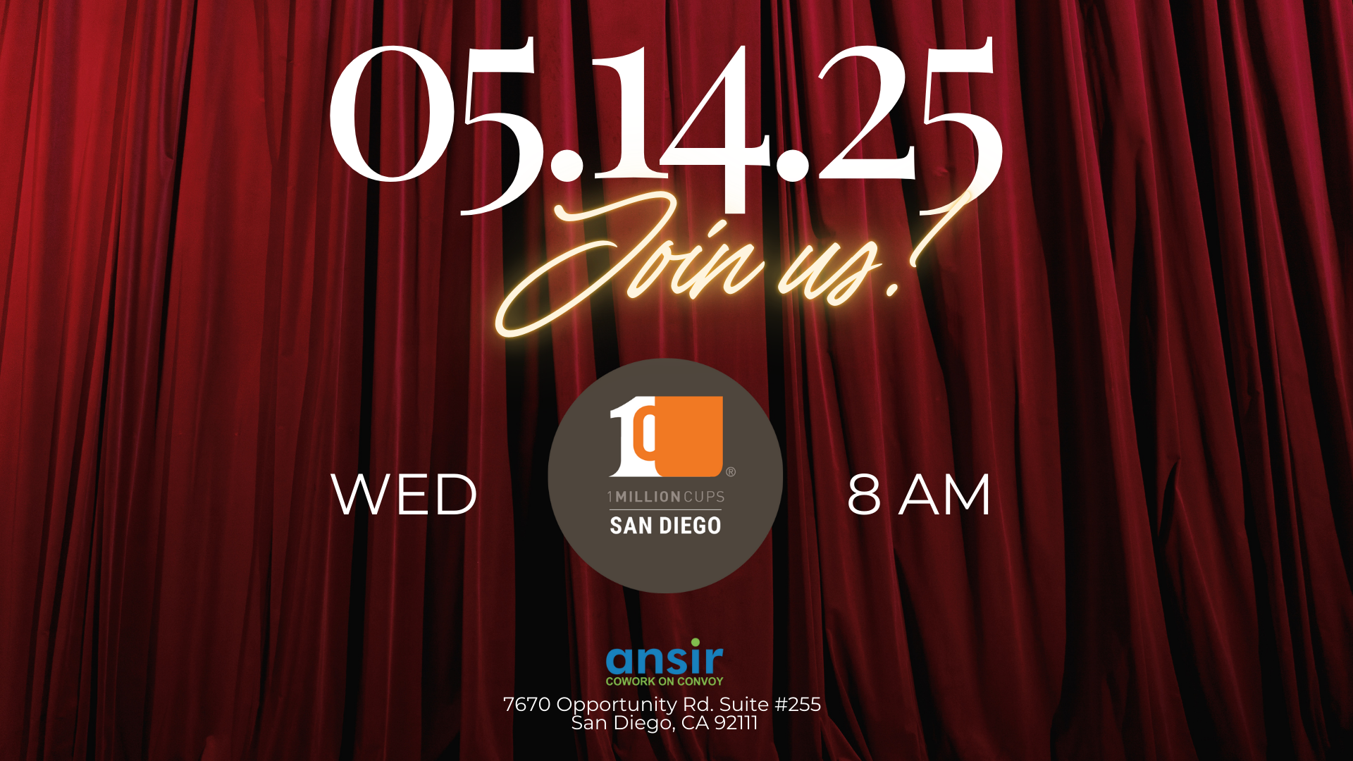 Brew Big Dreams: 1MC San Diego 5/14