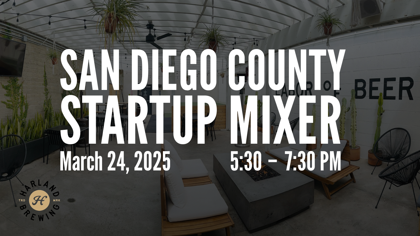San Diego County Startup Mixer