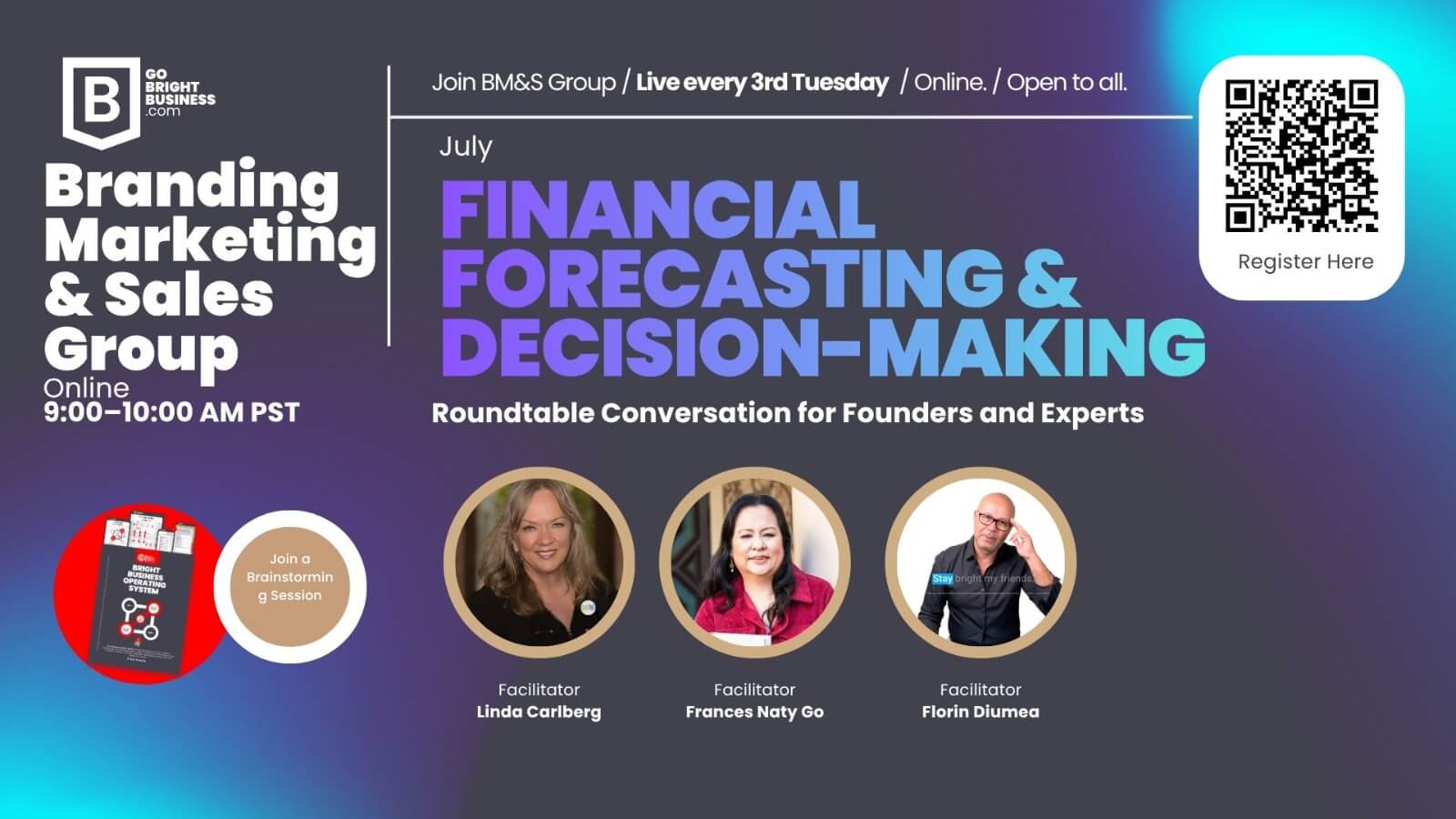 Branding, Marketing & Sales Group — Monthly Meeting