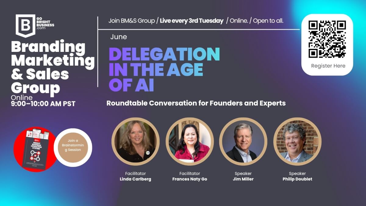 Branding, Marketing & Sales Group — Monthly Meeting