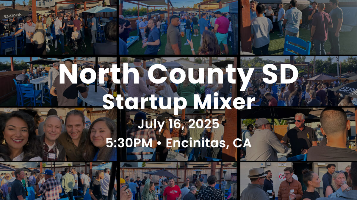 North County SD Startup Mixer - July 2025