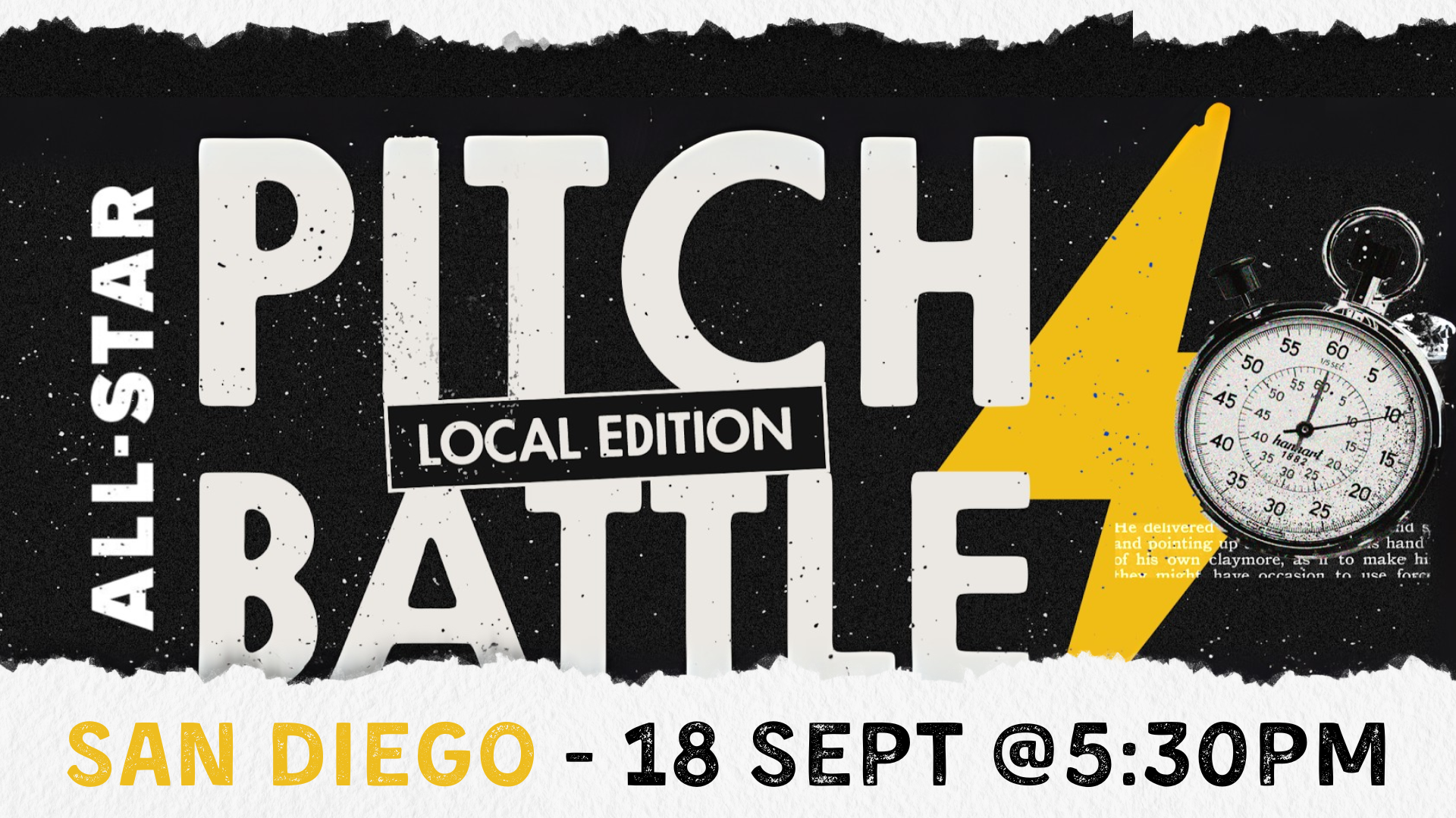 Startup Grind 2025 All Star Pitch Battle - San Diego Edition