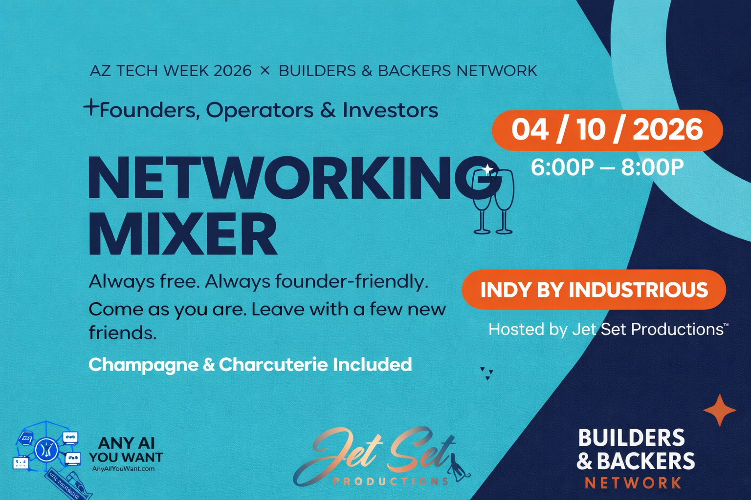 Champagne & Charcuterie Networking Mixer