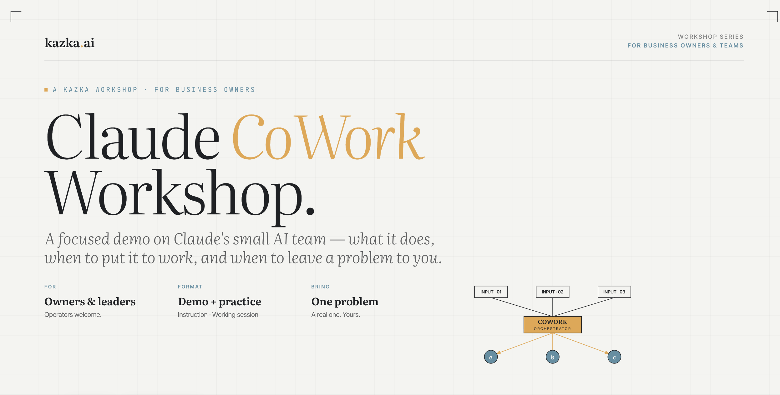 Claude Cowork Workshop