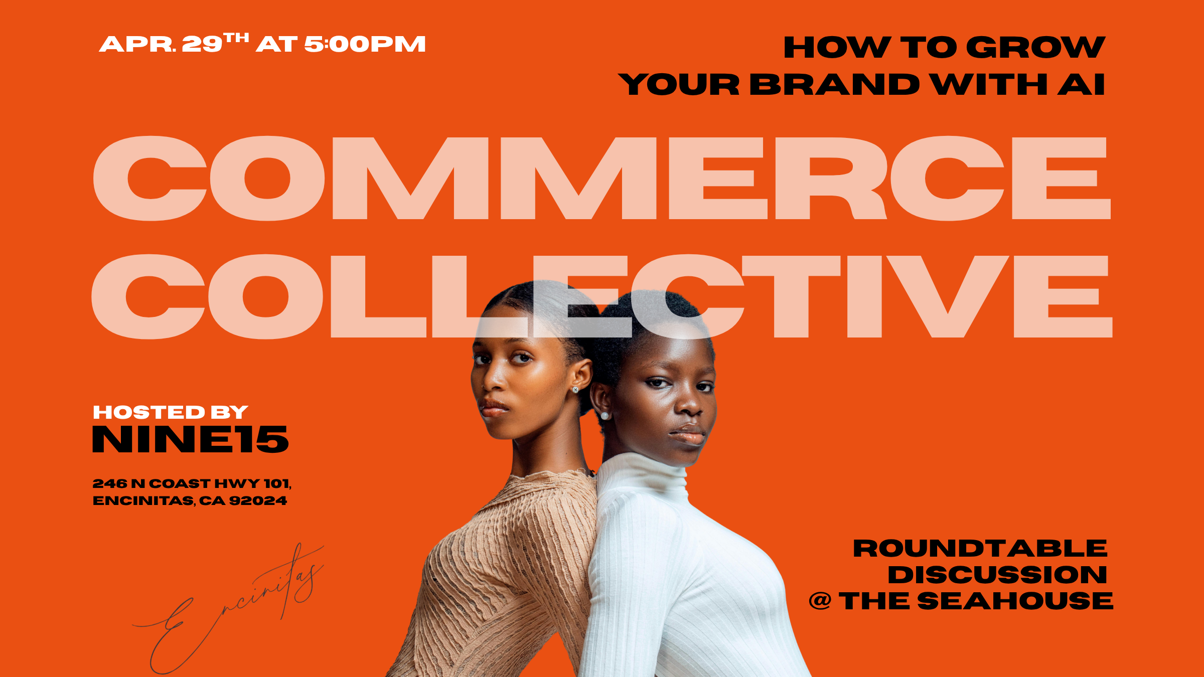 Commerce Collective: How to Use AI to Grow Your e- Commerce Brand (San Diego Roundtable)