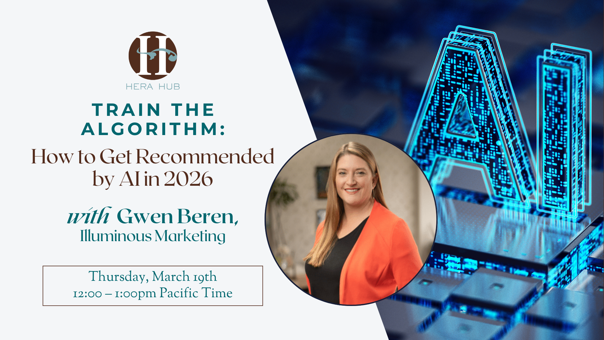 Train the Algorithm: How to Get Recommended by AI in 2026 with Gwen Beren