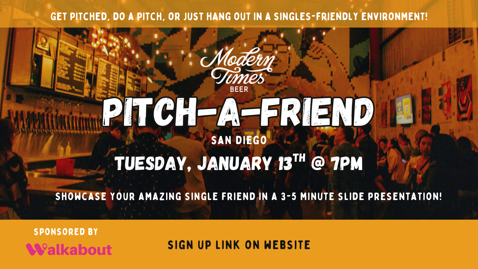 Pitch-A-Friend @ Modern Times Beer