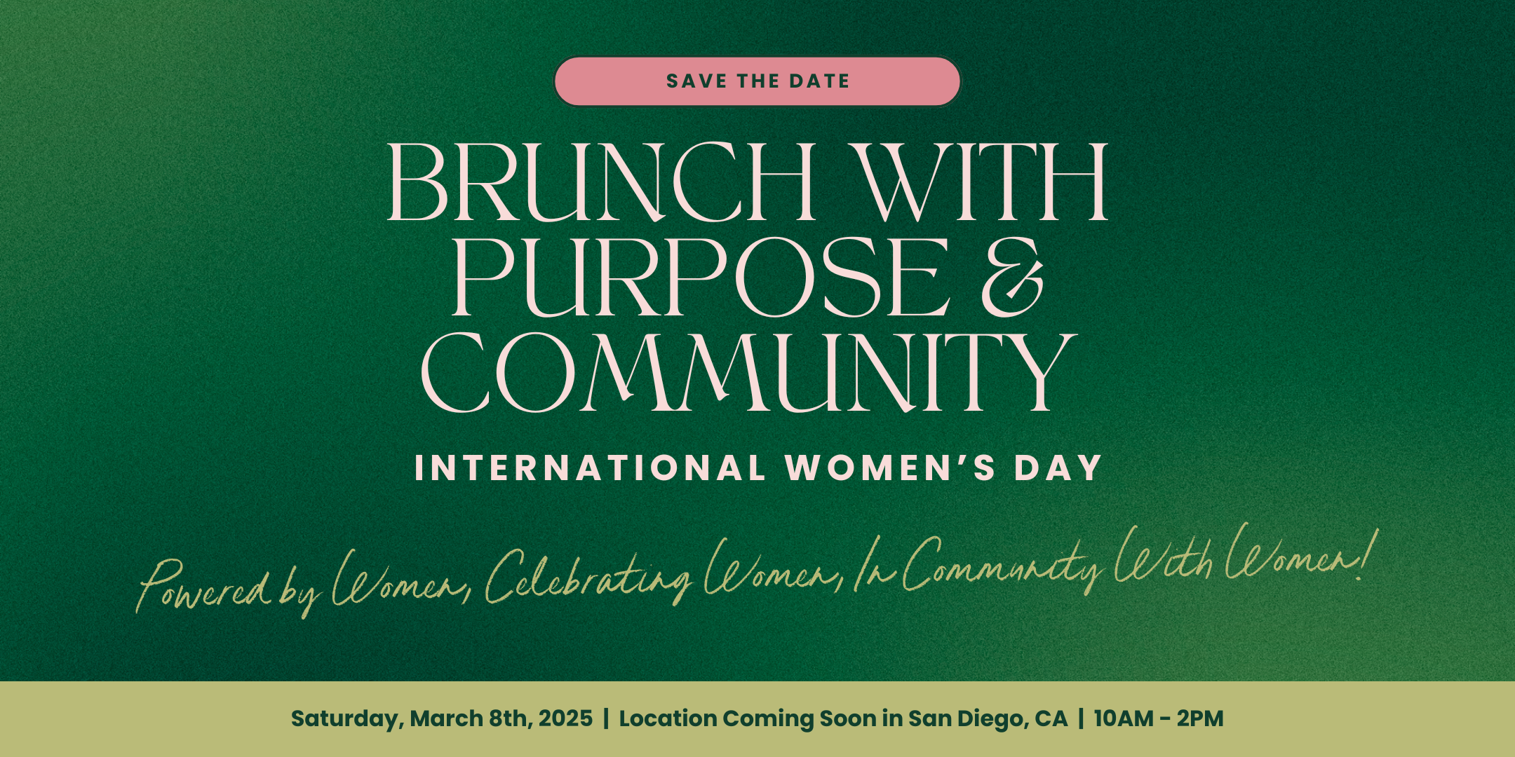 International Women’s Day: Brunch with Purpose & Community