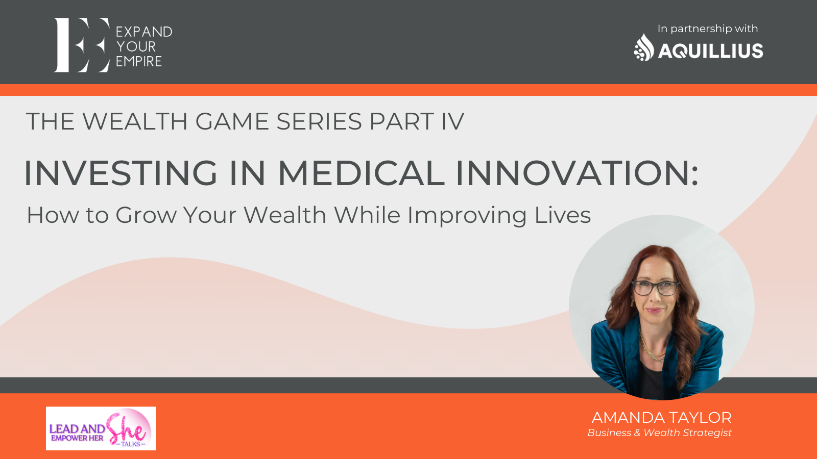 The Wealth Game Series Part V: Investing in Medical Innovation