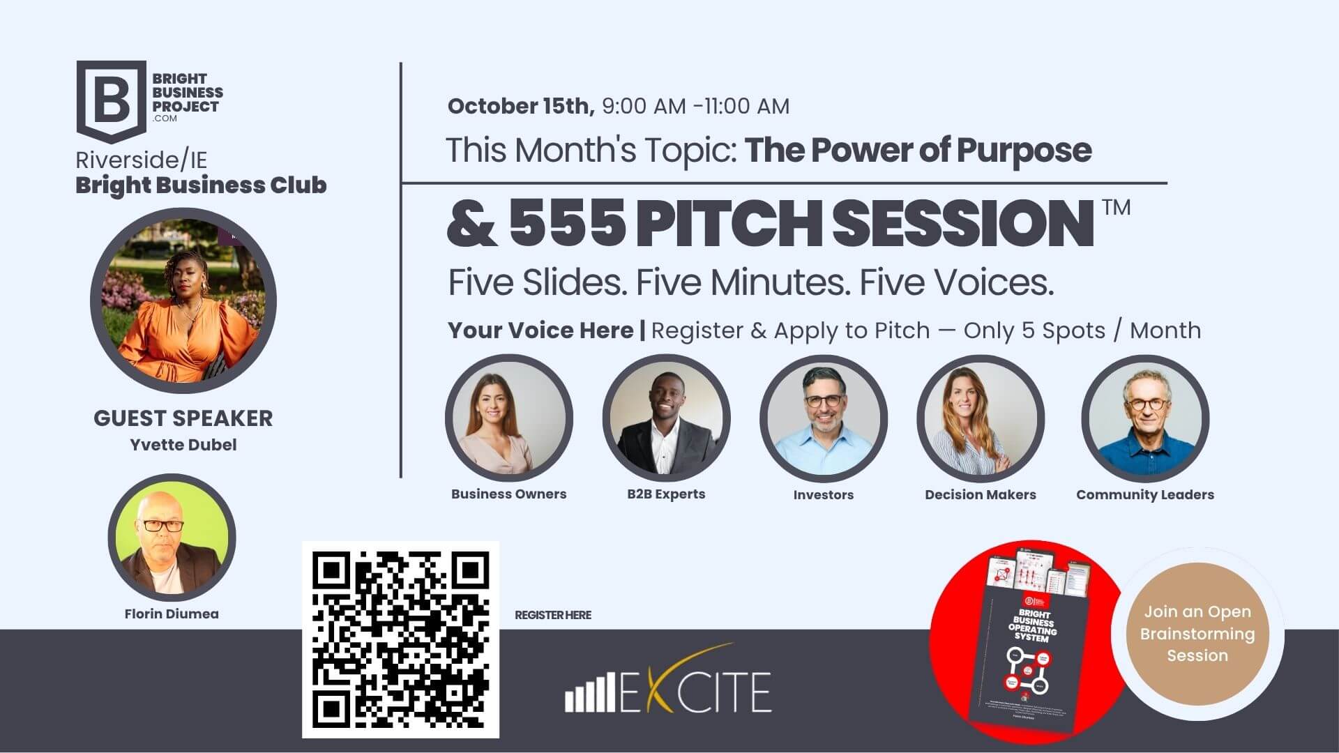 IE — The Power of Purpose + 555 Pitch