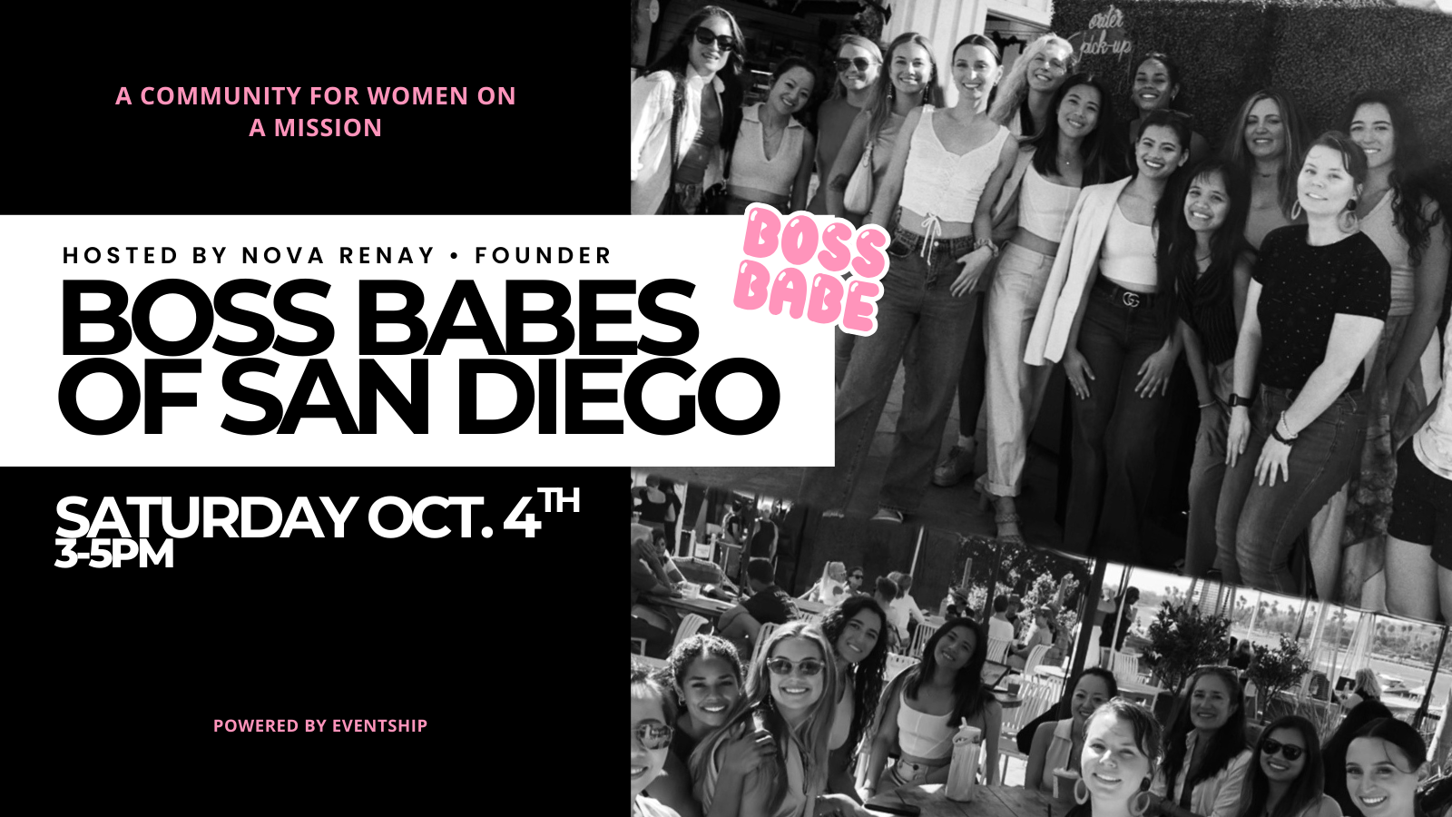 BOSS BABES OF SAN DIEGO: Oct 4th