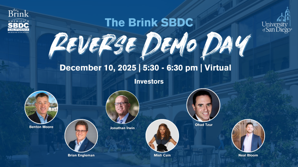 Reverse Demo Day @ The Brink SBDC