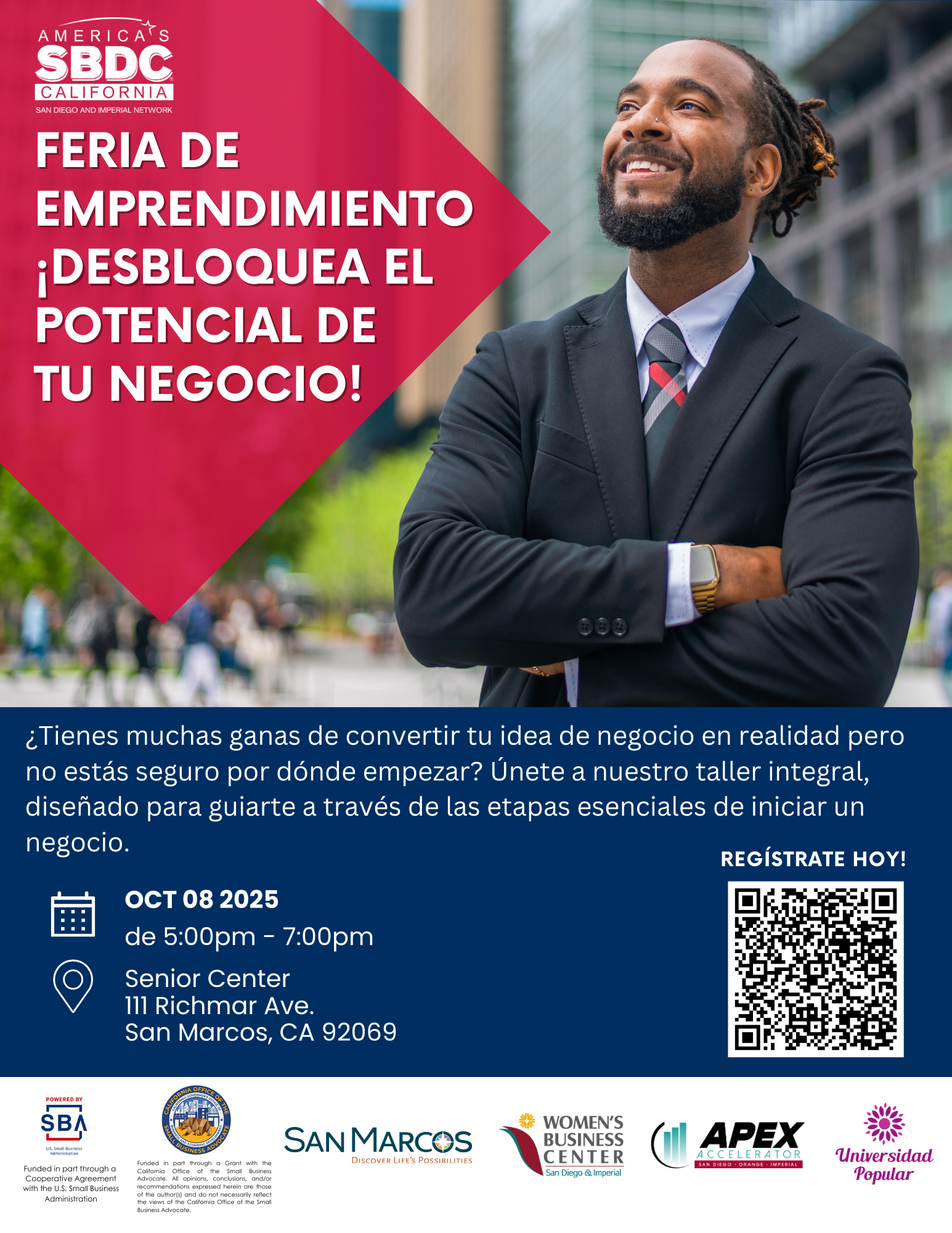 Feria de Emprendimiento ¡Desbloquea el Potencial de tu Negocio!
