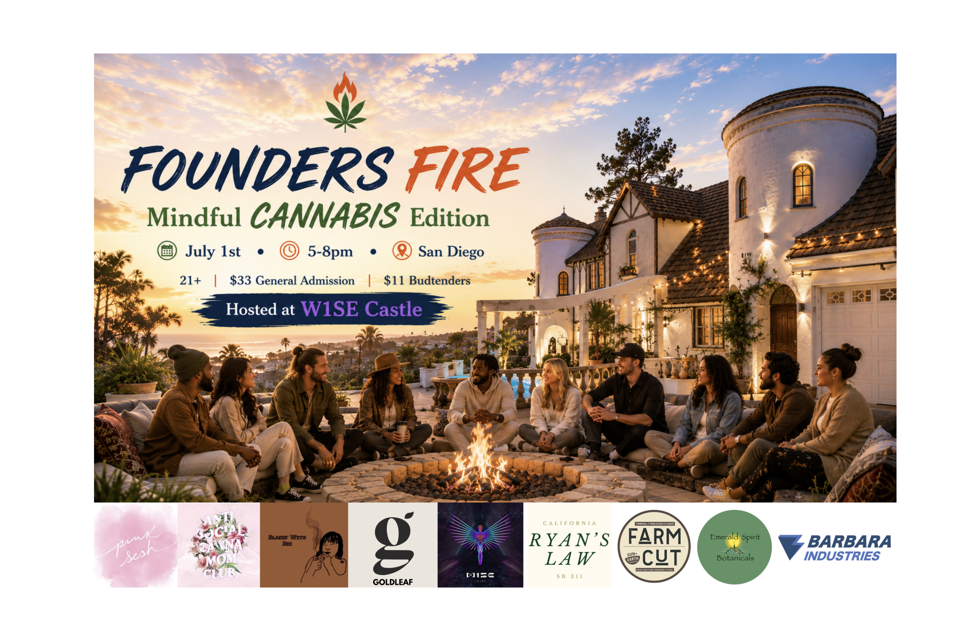 Founders Fire 🔥🌿 Mindful Cannabis Edition