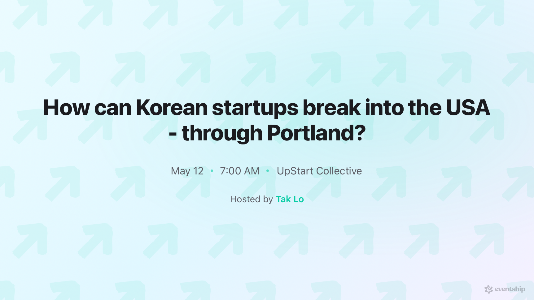 How can Korean startups break into the USA - through Portland?