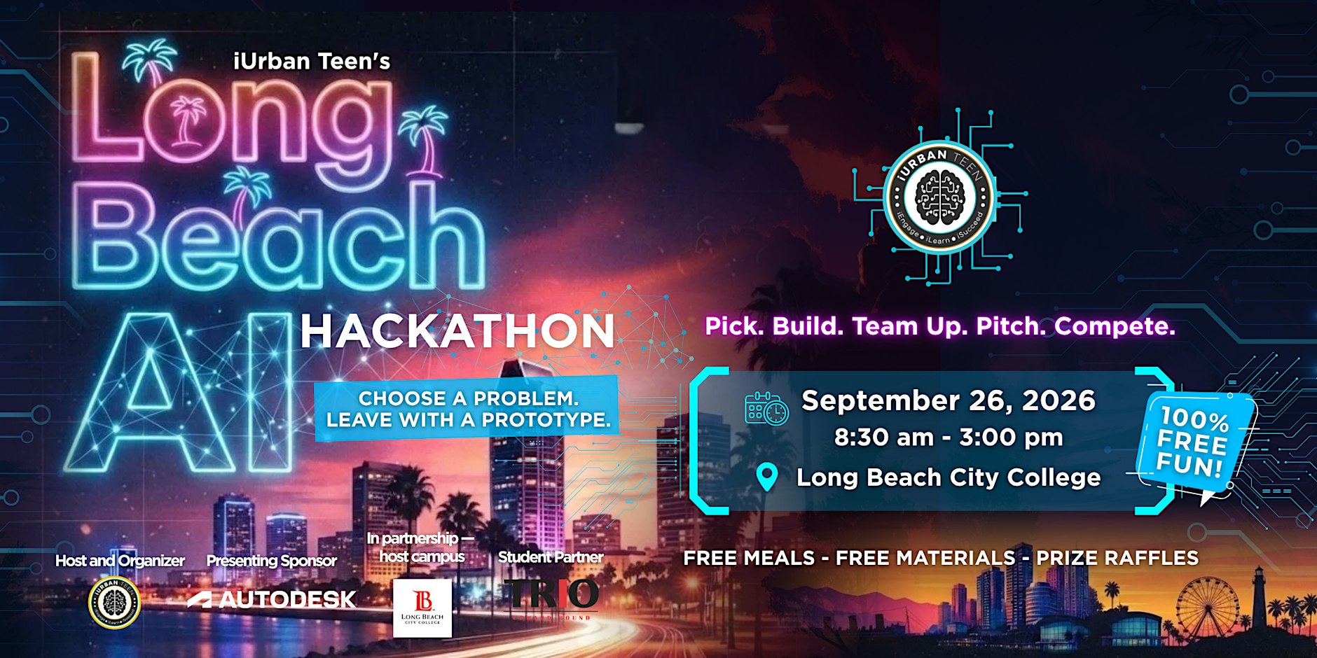 iUrban Teen's 2026 AI Hackathon - Long Beach
