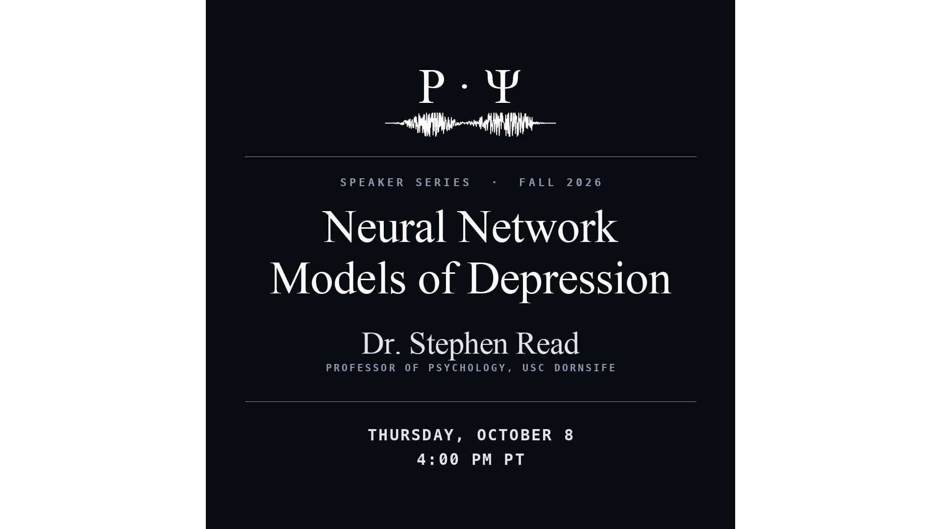 Neural Network Models of Depression