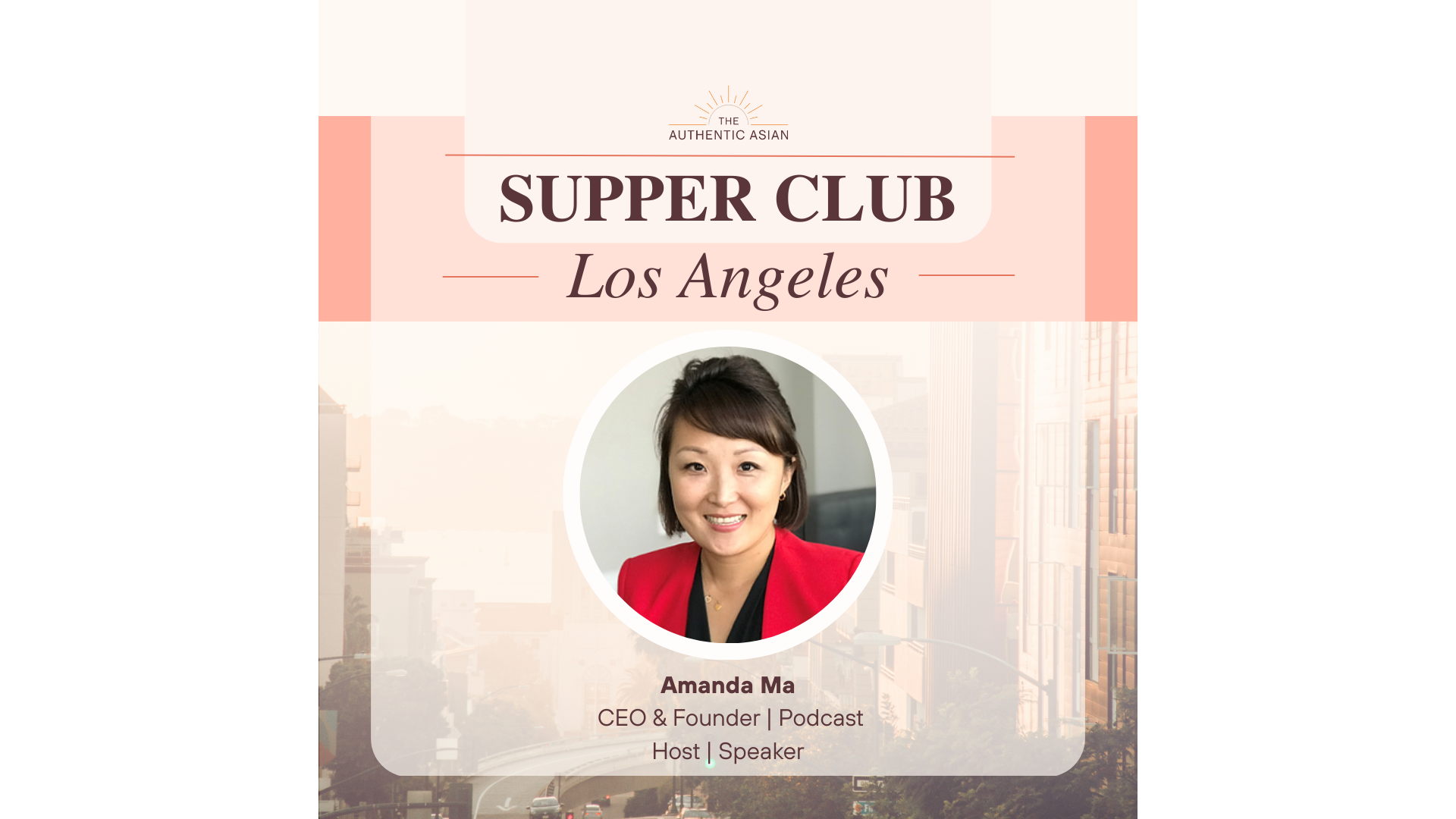 Executive Supper Club in East LA featuring Amanda Ma