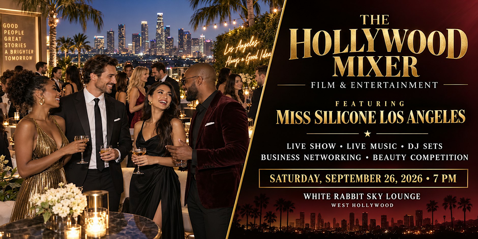 The Hollywood Mixer featuring Miss Silicone Los Angeles