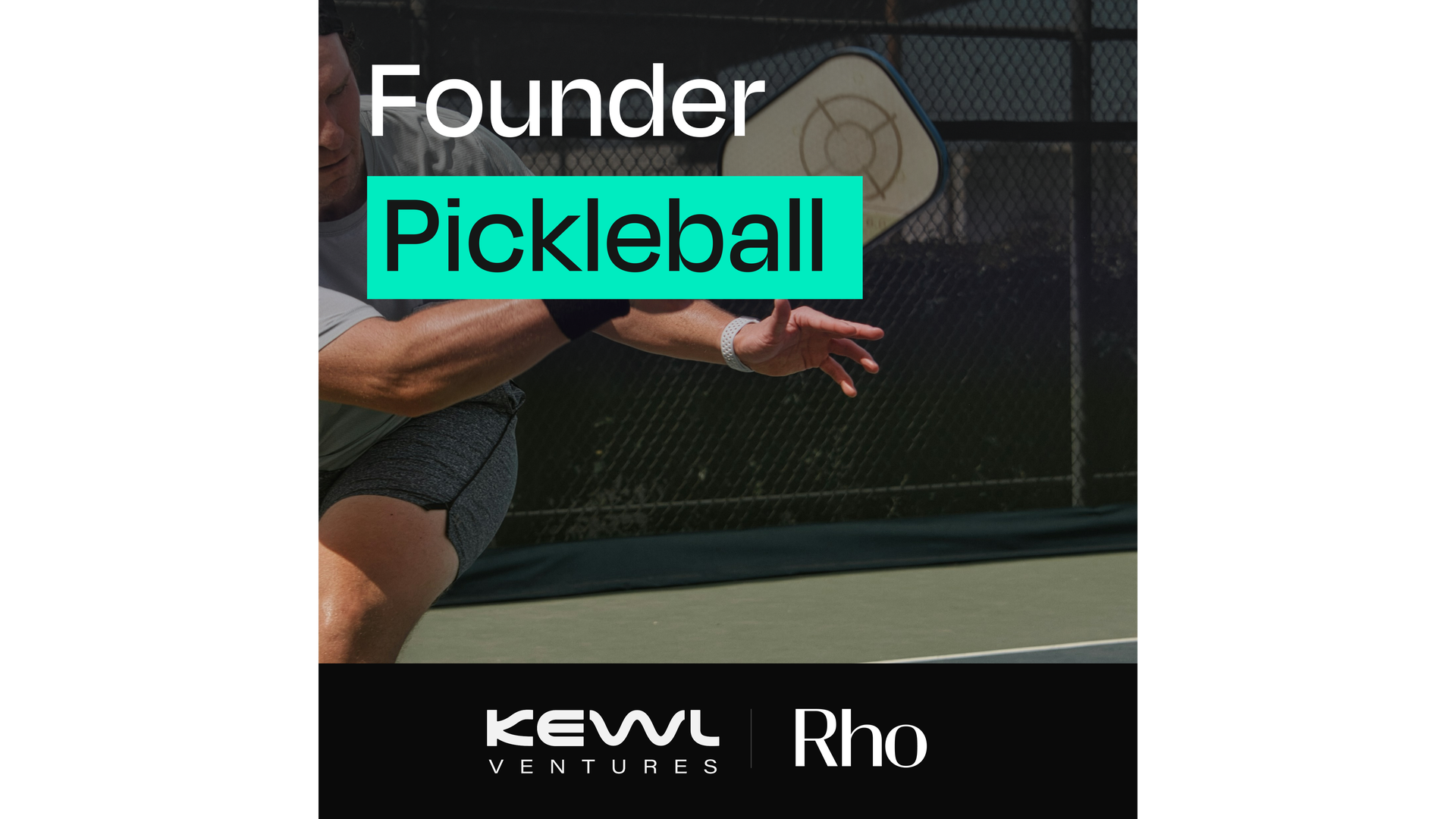 Kewl Ventures x Rho Founder Pickleball & Light Dinner