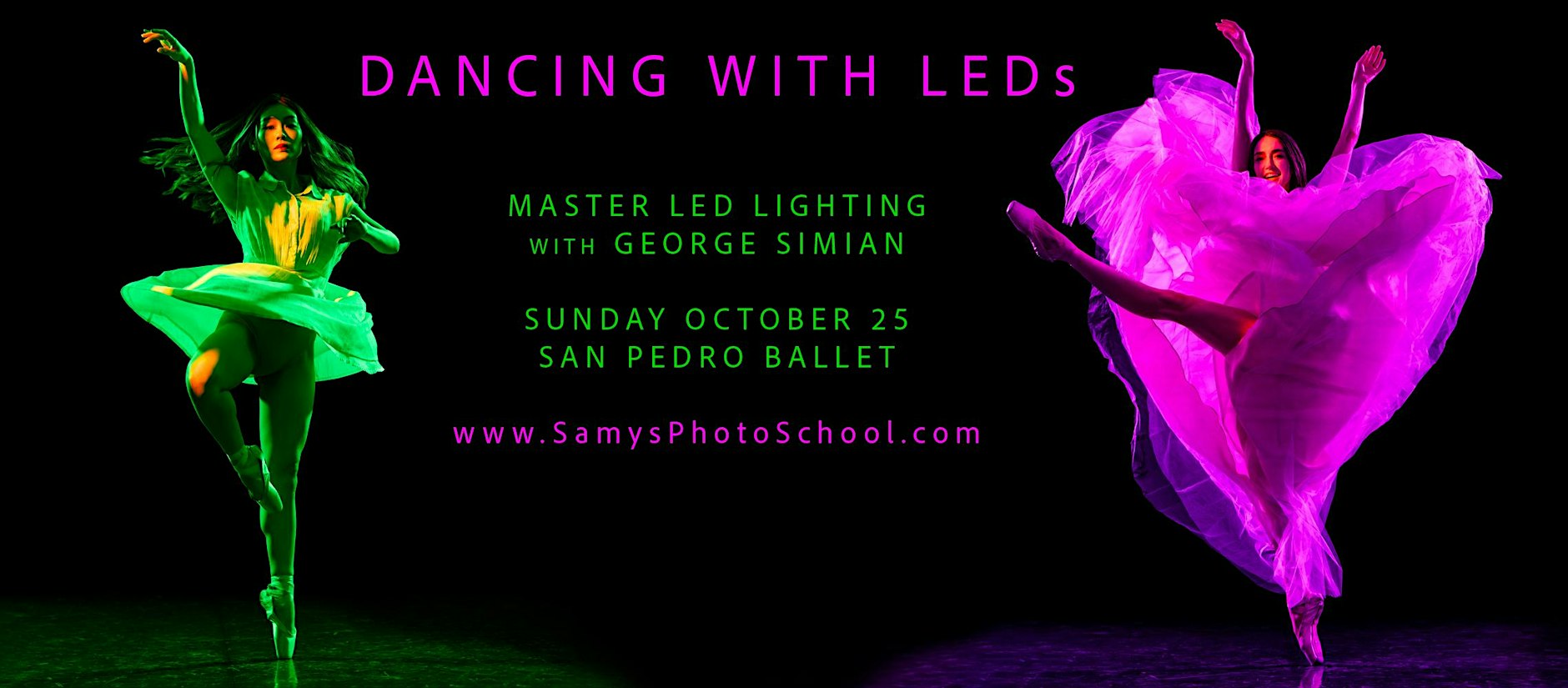 Dancing With LED'S -  Lighting Workshop Sponsored by Nanlux Americas - Los Angeles