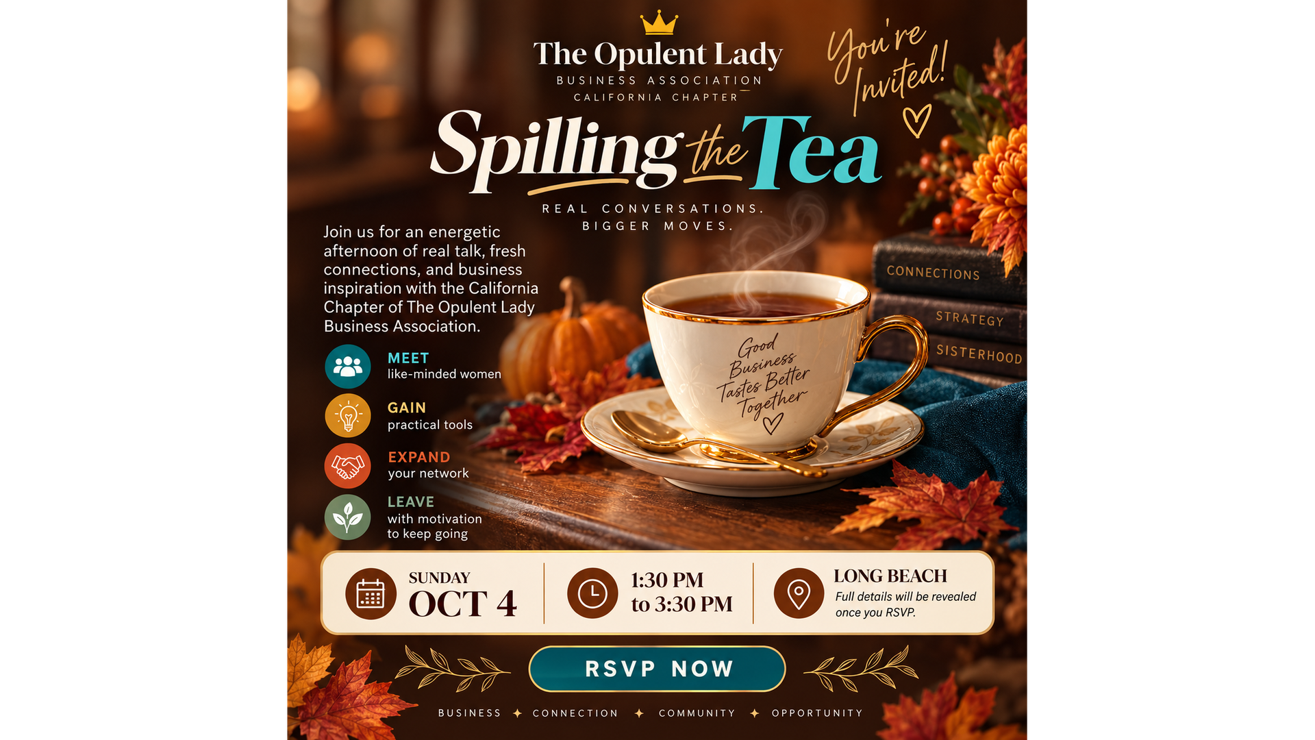 Spilling The Tea On How To Take Your Business To The Next Level