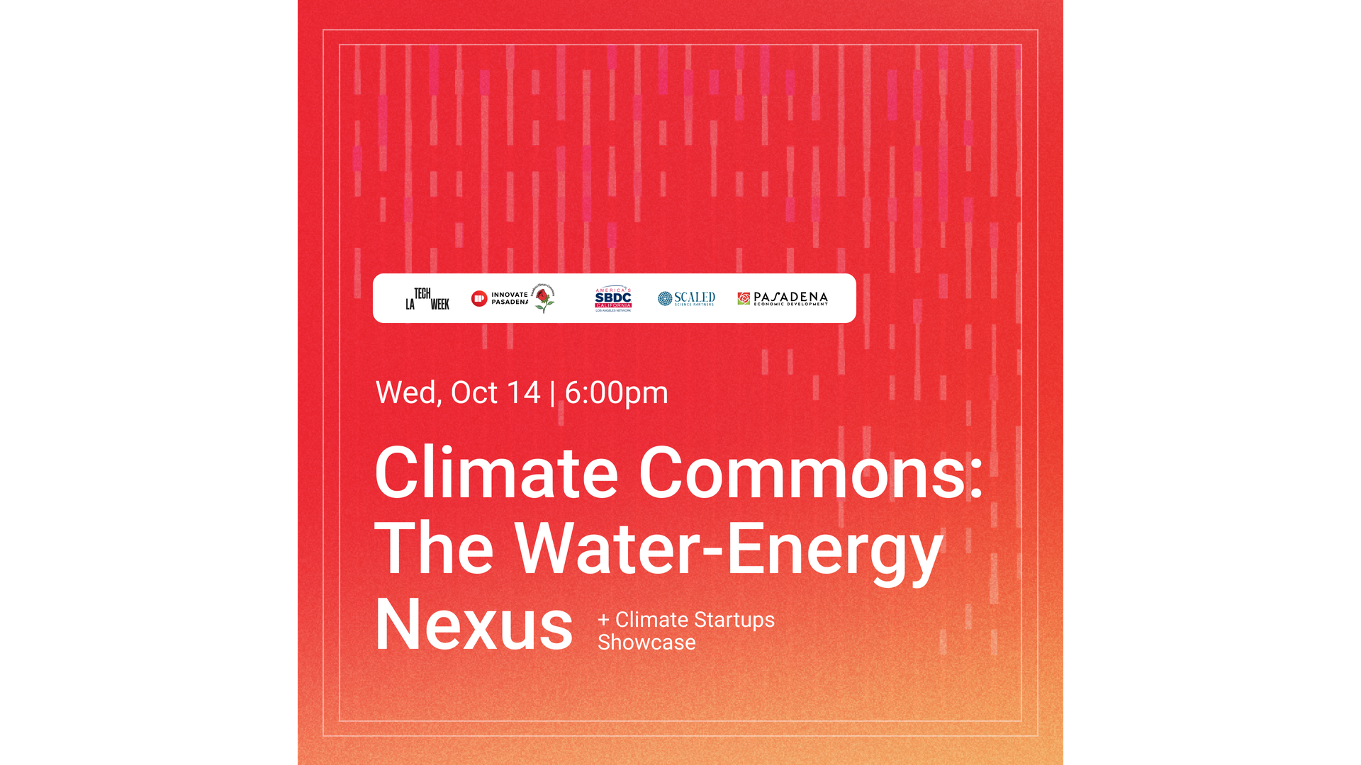 The Water-Energy Nexus: Pasadena Edition