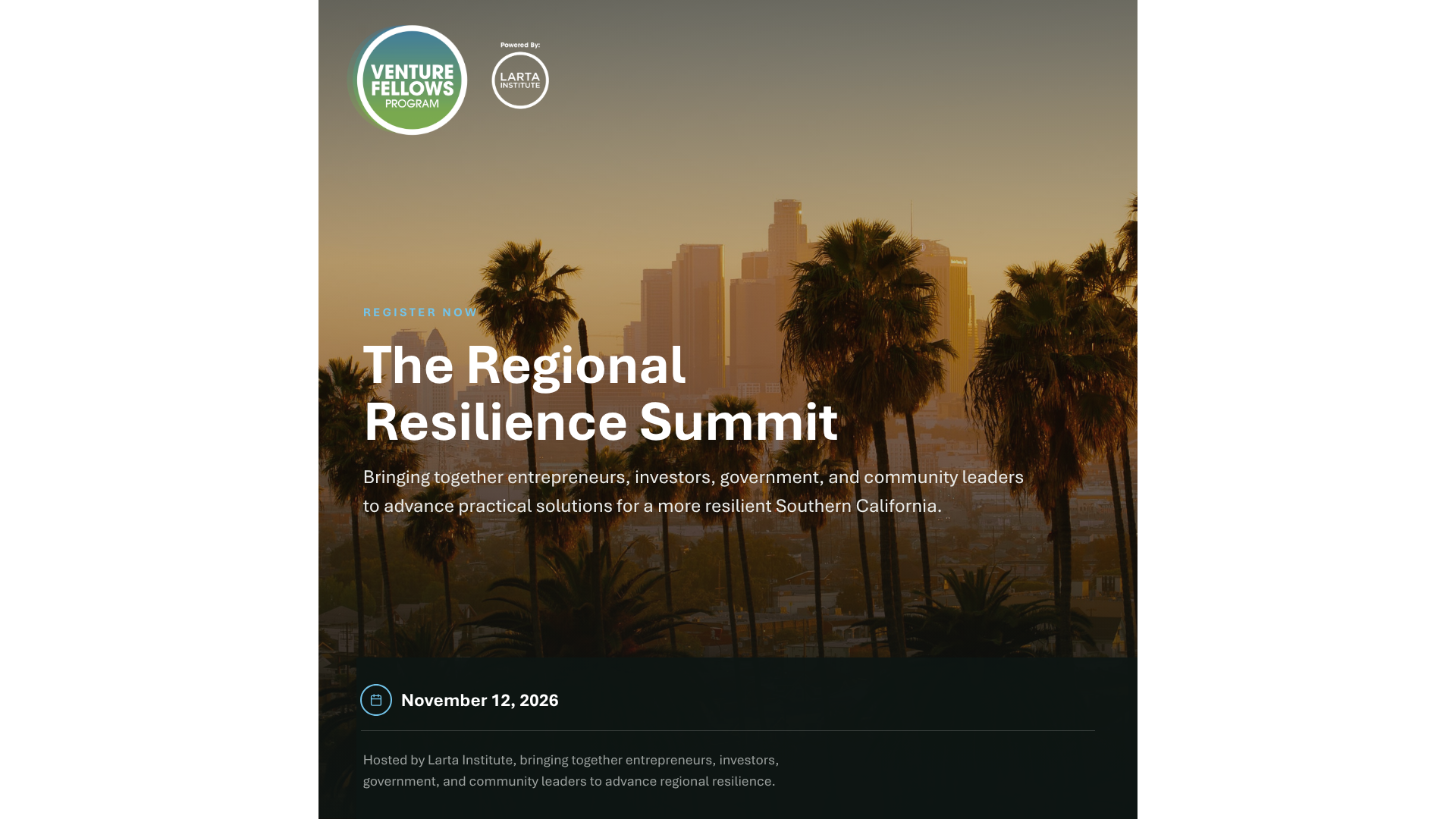The Regional Resilience Summit