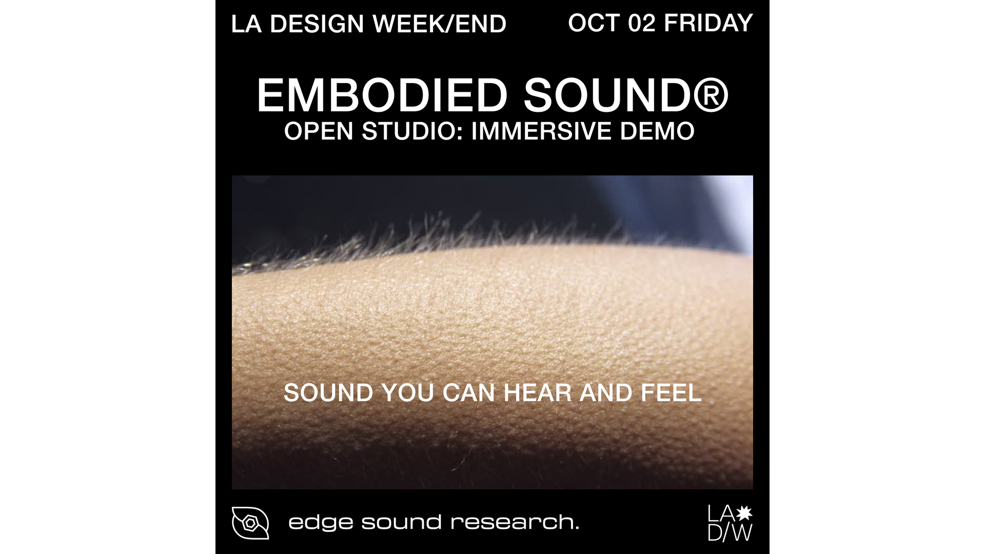 Embodied Sound Immersive Audio Demo At EDGE Sound Research