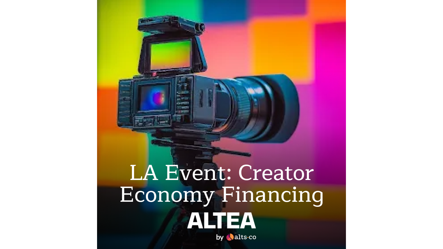 🎙️ Creative Financing in the Creator Economy: Oct 6 at Sunset House