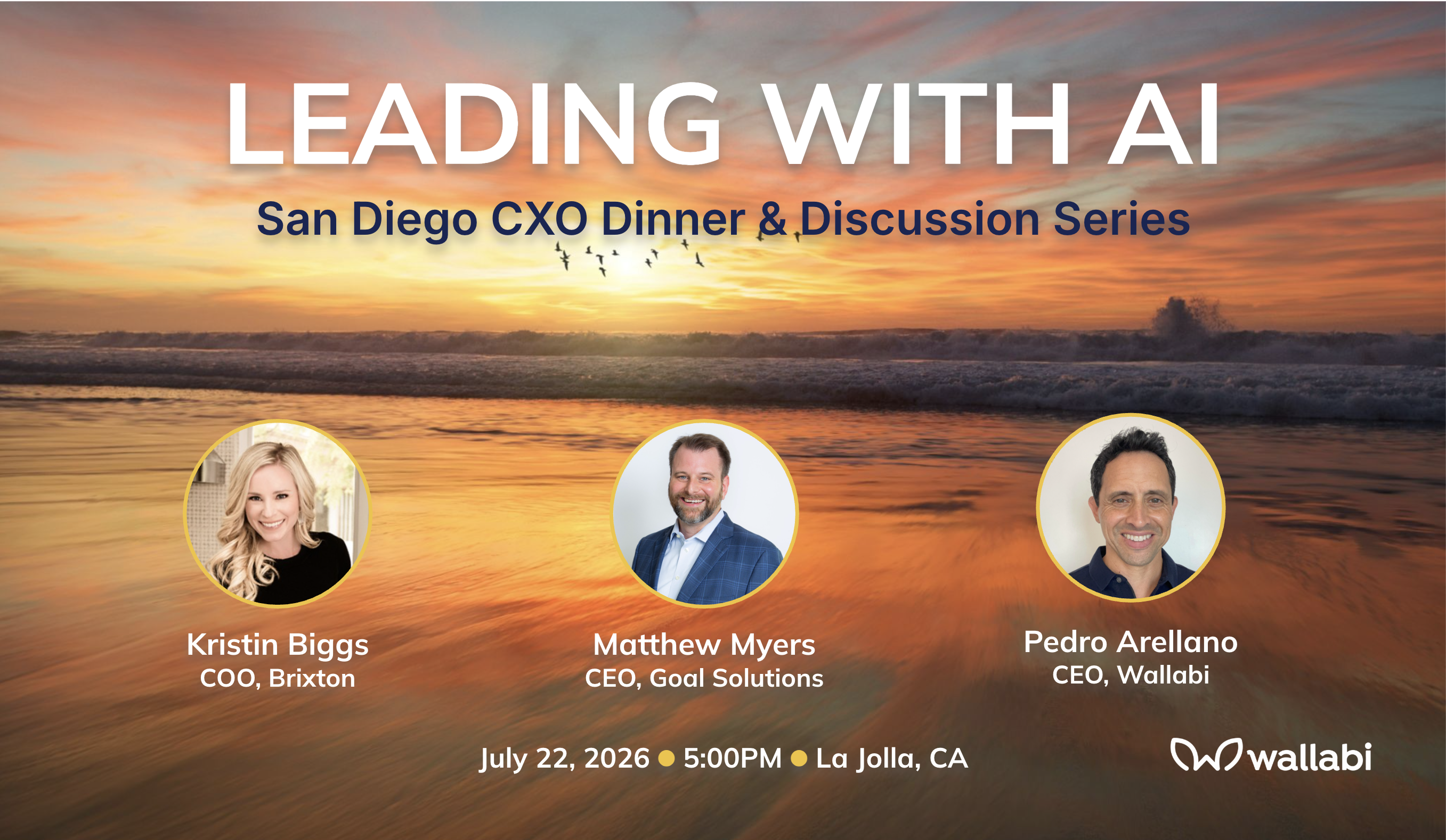 Leading with AI: CXO Dinner & Discussion Series