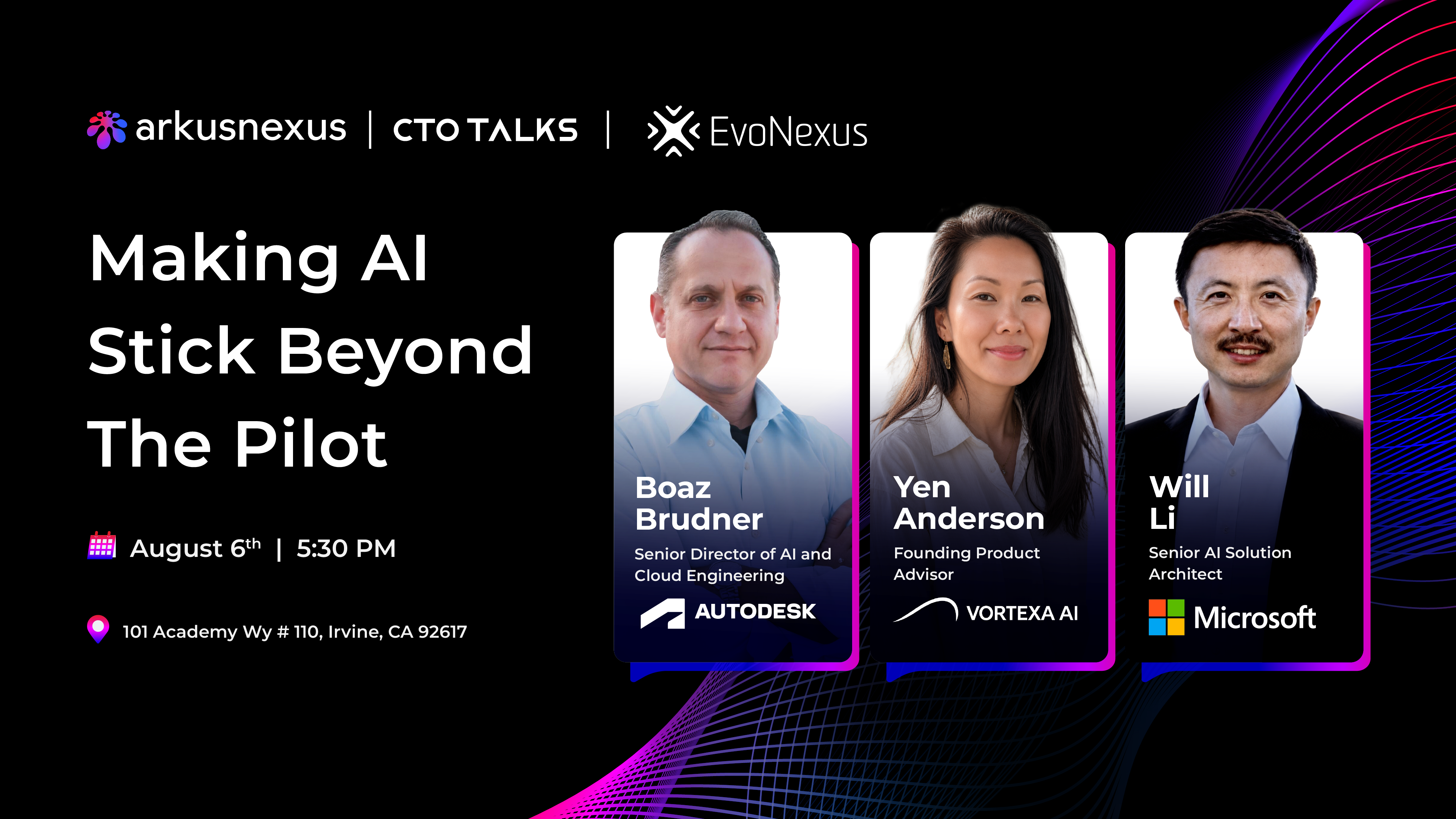 OC CTO Talks x EvoNexus Irvine: Making AI Stick Beyond The Pilot