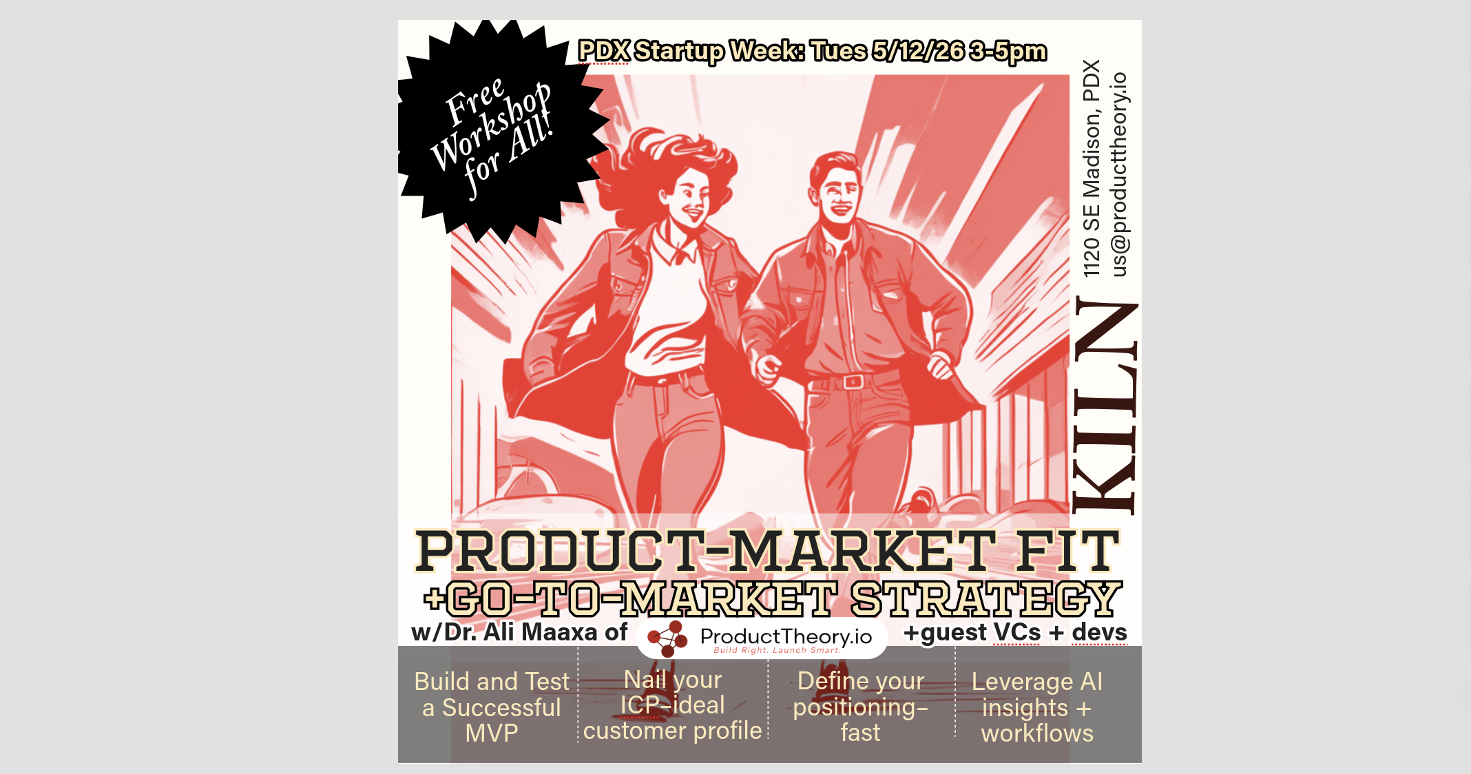 Product-Market Fit + Go To Market Strategy: A Lightning Workshop for Founders