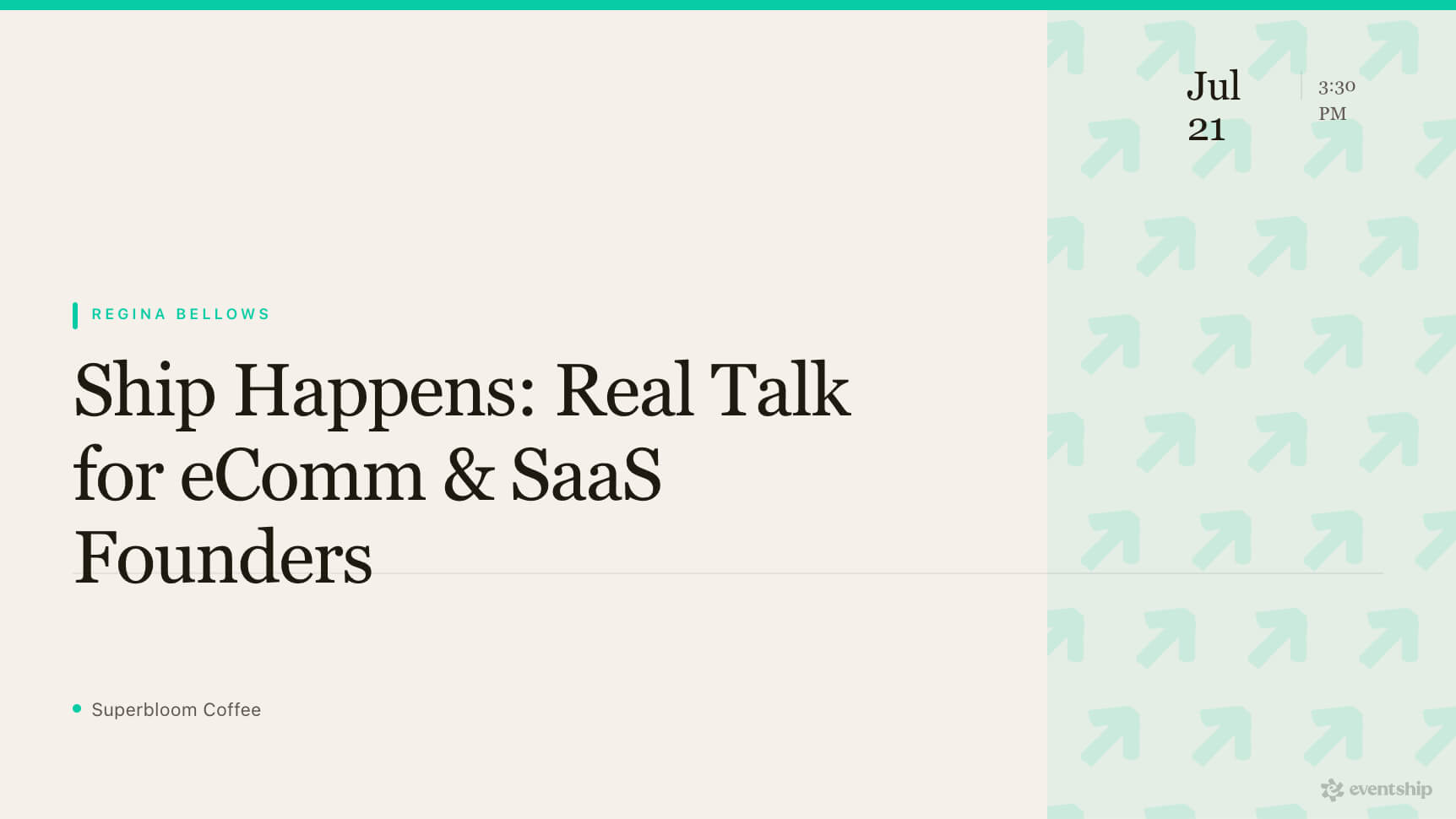 Ship Happens: Real Talk for eComm & SaaS Founders