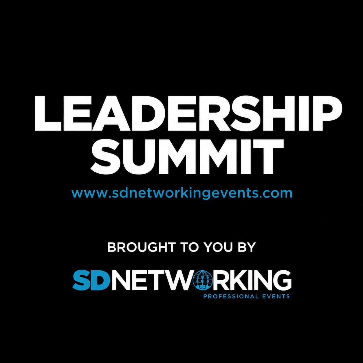 Leadership Summit - SD Networking Events 2026