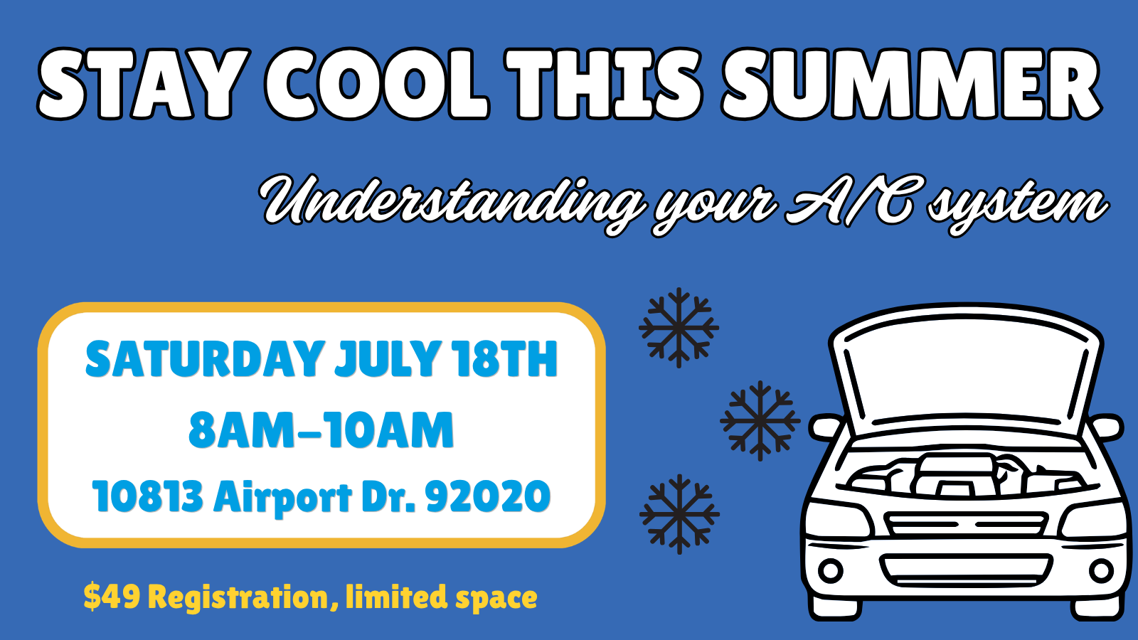 Stay Cool This Summer: Understanding Your Car’s A/C System - John's Auto Care, El Cajon