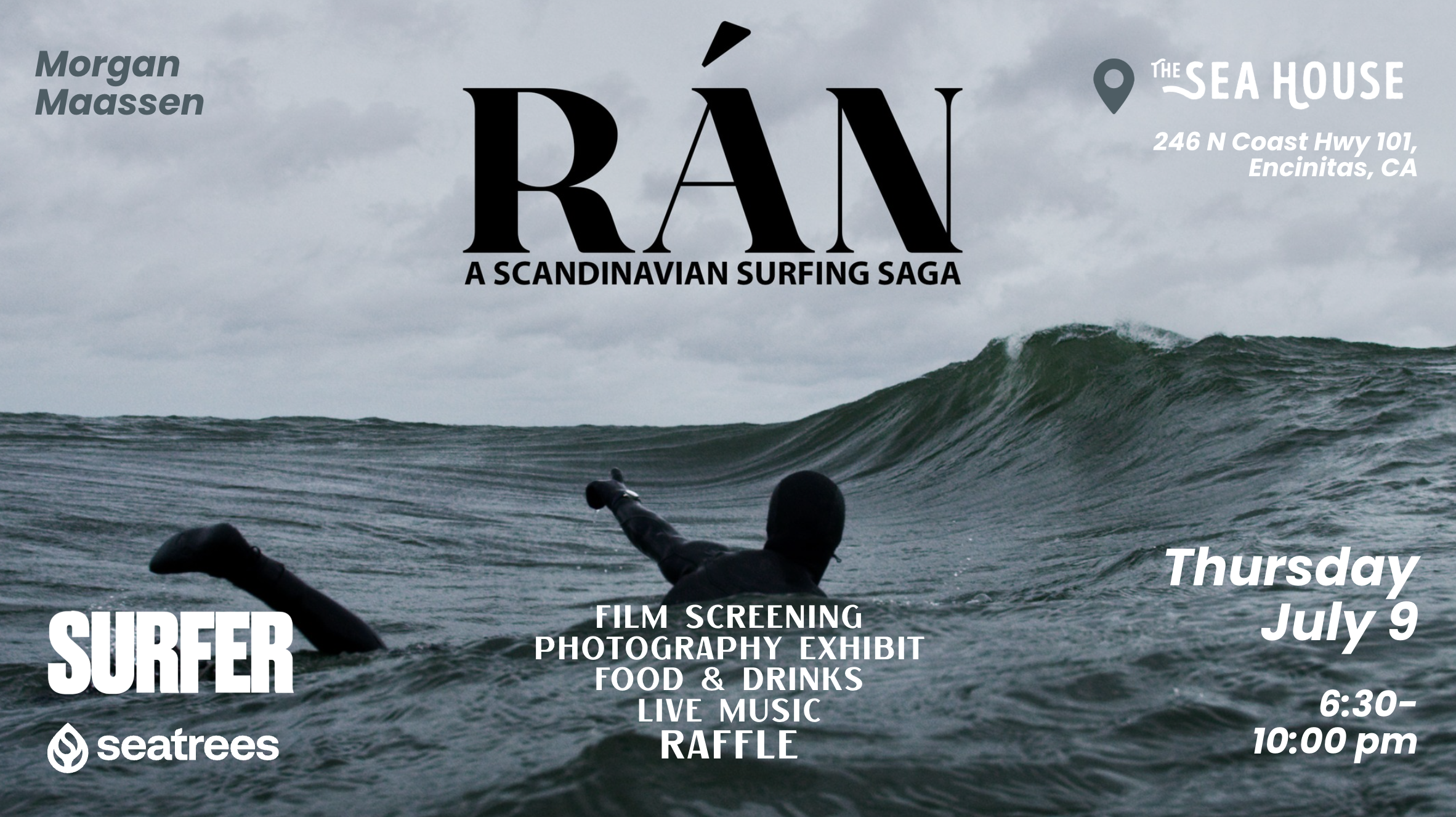 SURFER x Seatrees Presents Rán: A Surfing Saga with Morgan Maassen