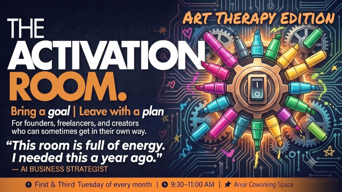 The Activation Room: Creativity, Clarity & Connection - September 1