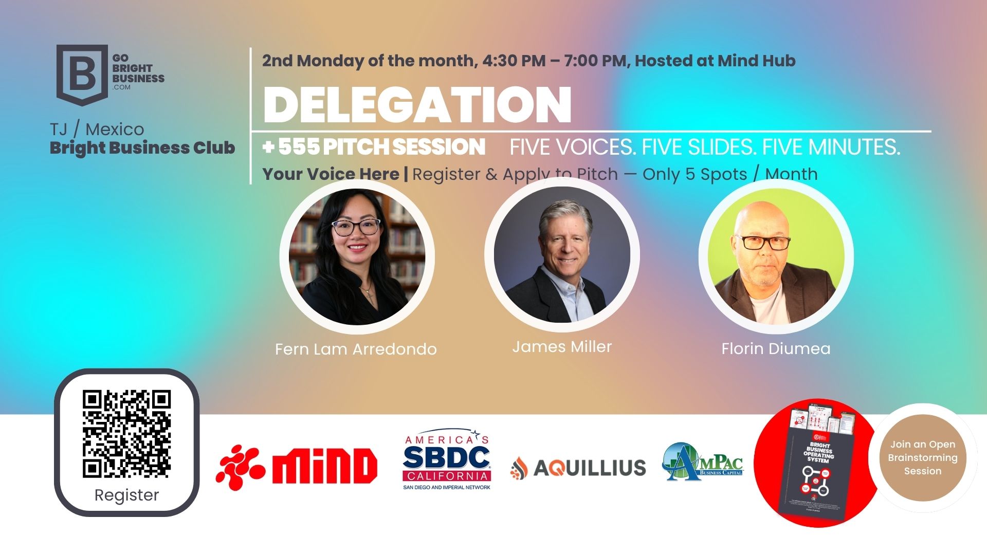 Tijuana Bright Business Club: Monthly Founders and Experts Collaborative Meeting 