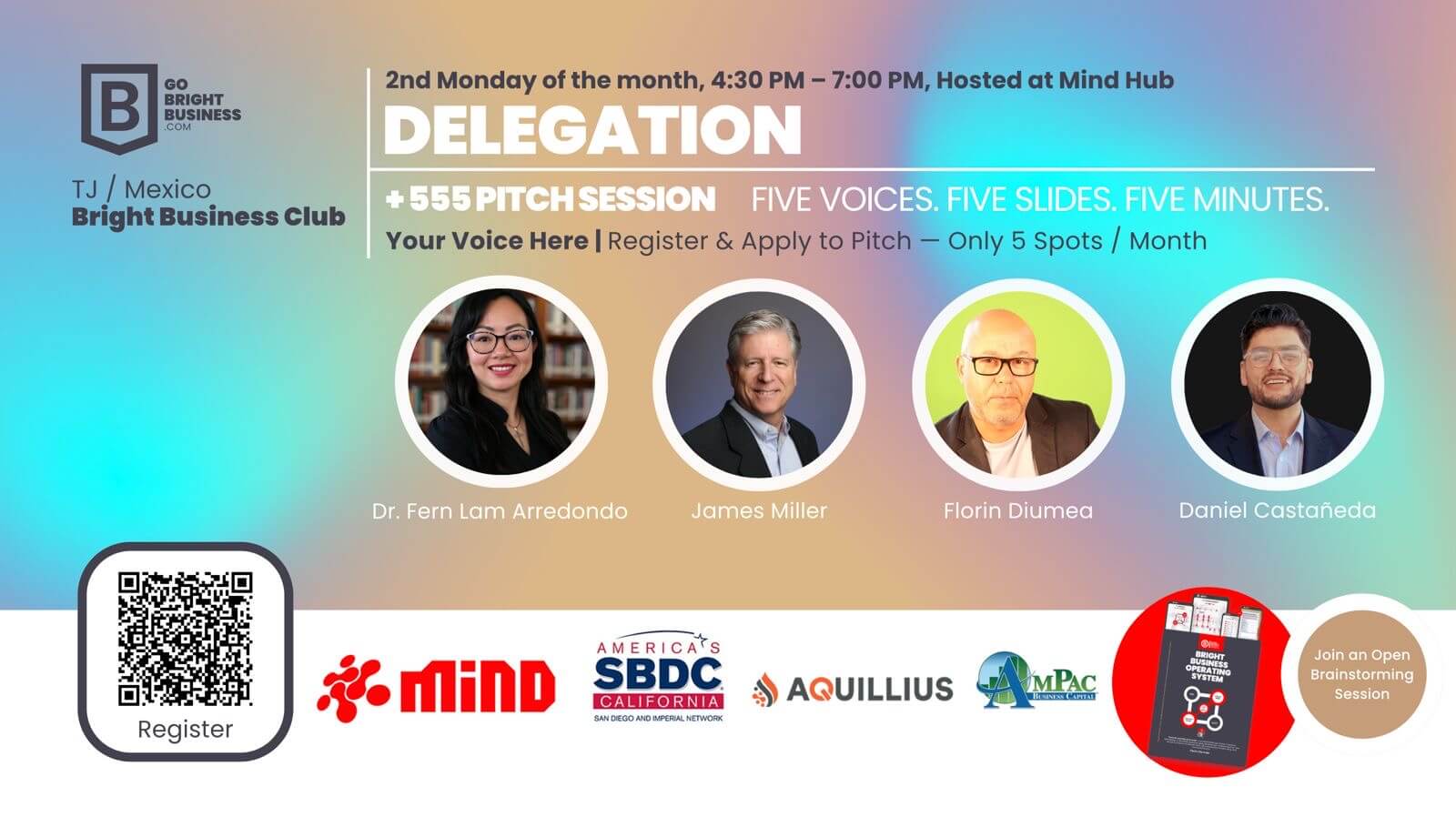 Tijuana Bright Business Club: Monthly Founders and Experts Collaborative Meeting 