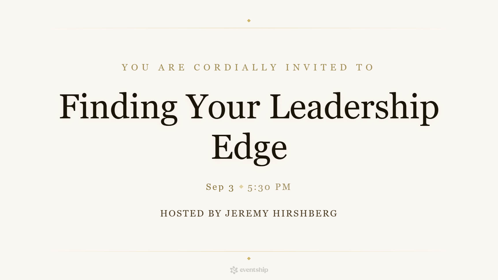 Finding Your Leadership Edge