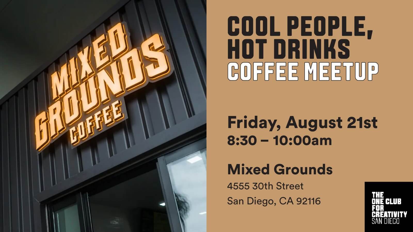 Cool People, Hot Drinks Coffee Meetup