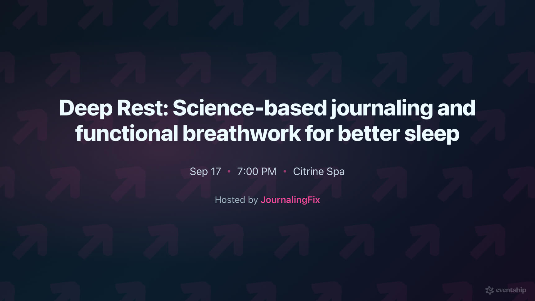 Deep Rest: Science-based journaling and functional breathwork for better sleep