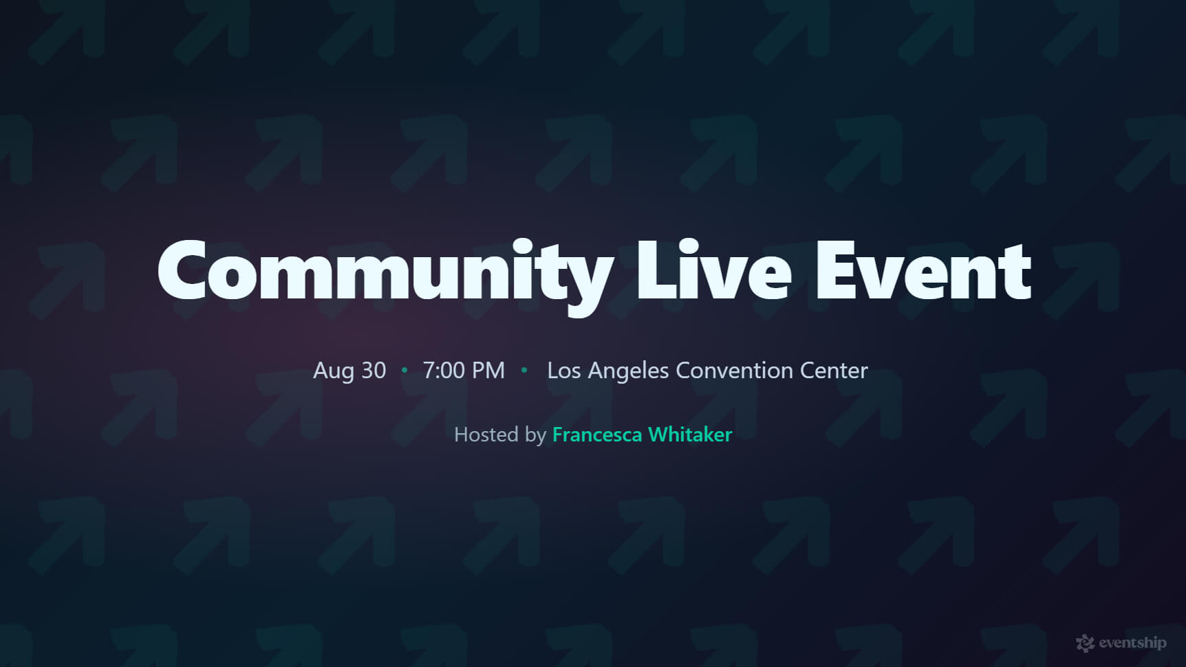 Community Live Event