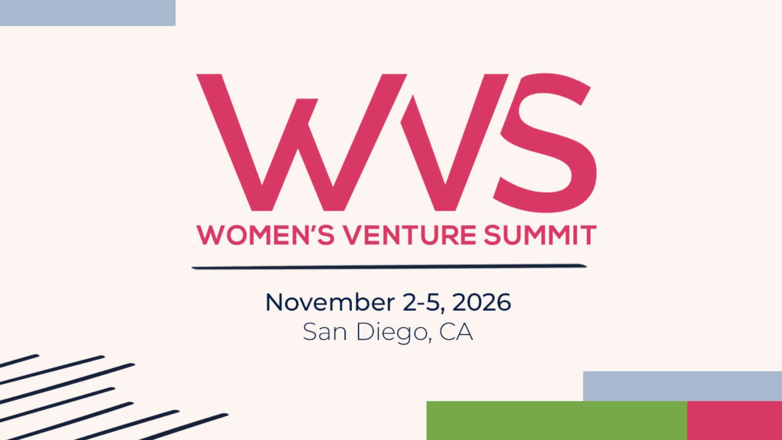 Women's Venture Summit 2026