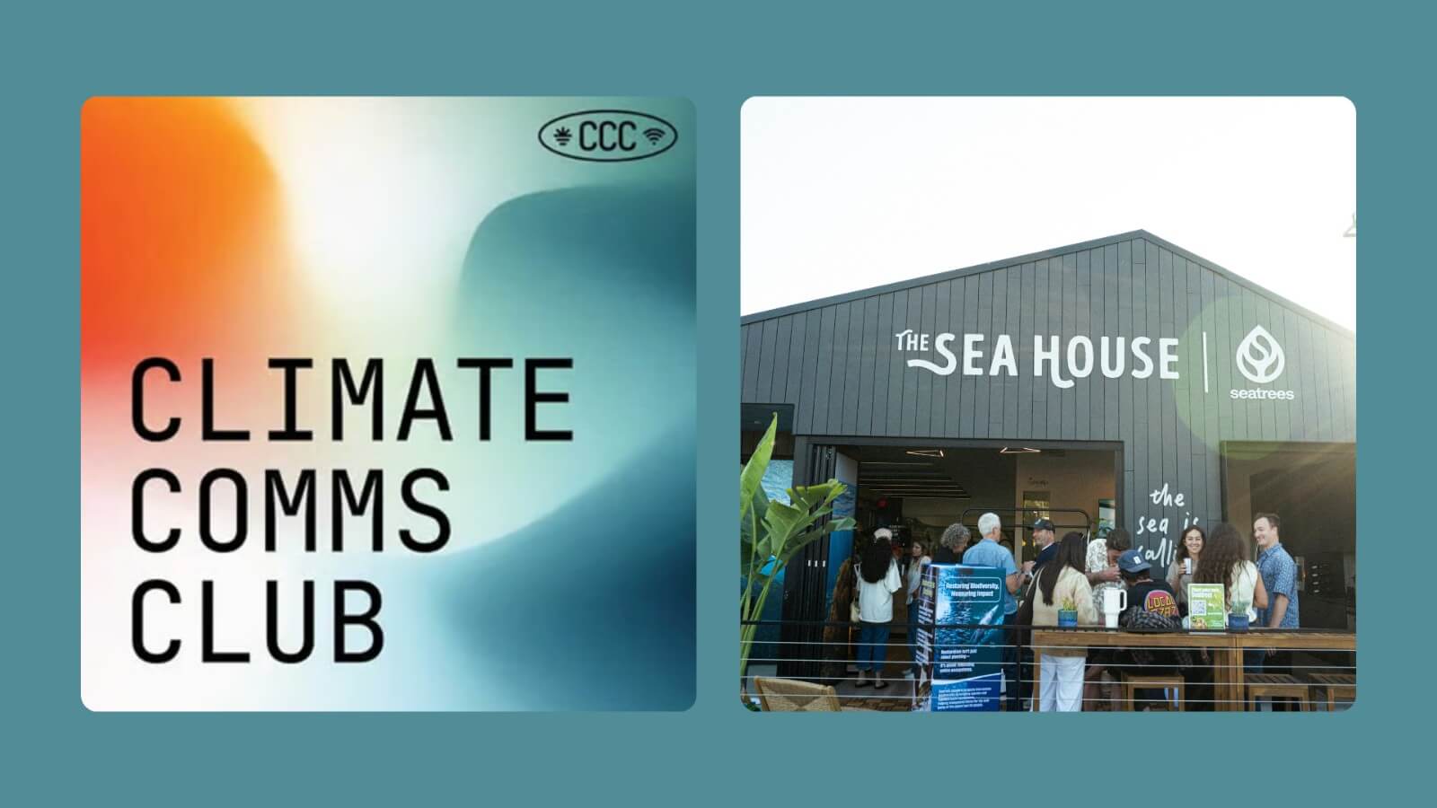 Climate Comms Club at The Sea House